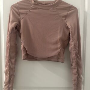 Alo Yoga Vision Long Sleeve | Pink | M